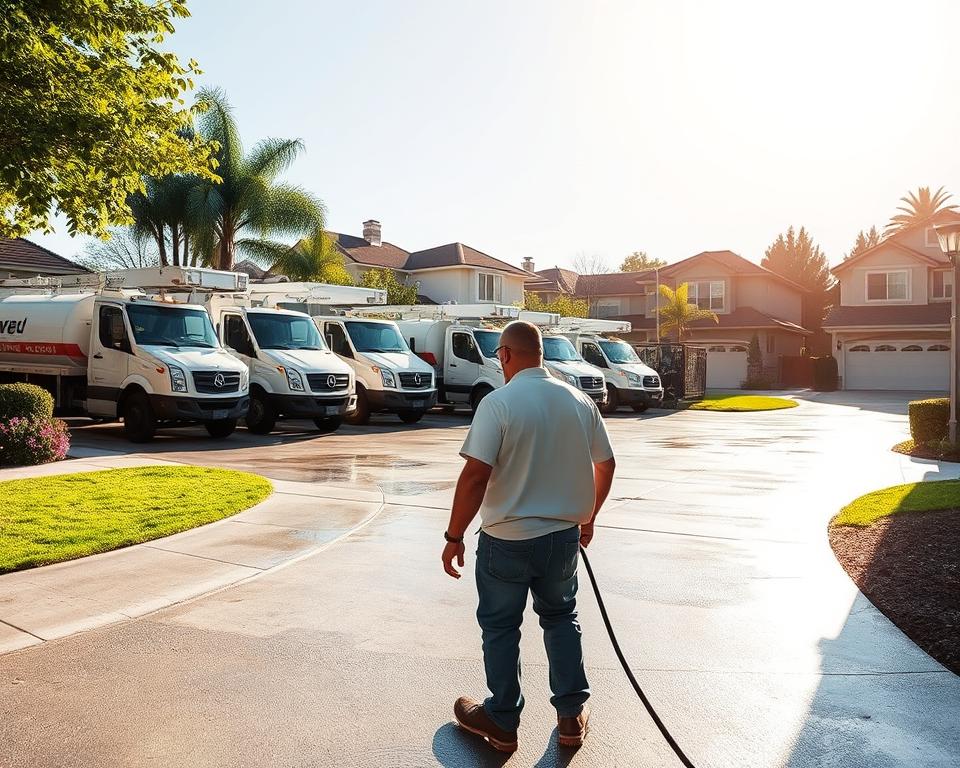 Driveway Pressure Washing for Chemical Stains in Dunwoody